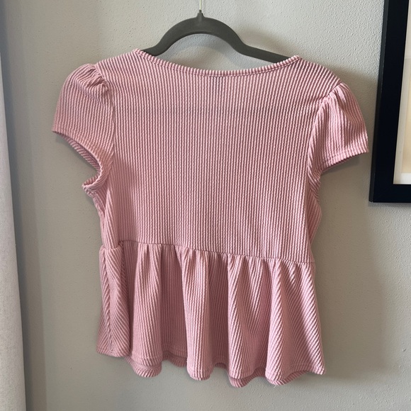 Francesca's Collections Laura Babydoll Top NWOT - Picture 2 of 2